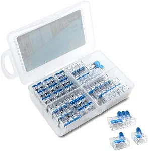 Ideal Electrical 30-1010 InSure 22 pc 10 AWG Lever Connector Kit (22 Pieces of Lever Wire Connectors)
