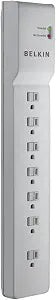 Belkin 7-Outlet Surge Protector Power Strip, 2160J, 7ft Cord, Angled Plug
