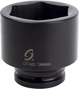 SUNEX Tools 3/4 in. Drive 2-3/16 in. 6-Point Impact Socket, CR-MO Steel, Model 470