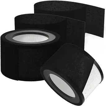 2 Pack Replacement Filter Compatible with Crane EE-5068 Air Purifier