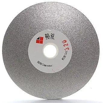 JINGLING 4" inch 100mm Diamond Flat Lap Disc Coated Grinding Disk Grit 320 Medium