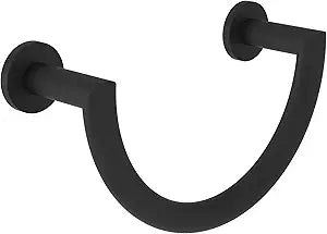 Ginger 4605/MB Towel Ring, Matte Black