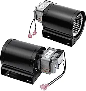 Replacement Blower Motor for Lopi Freedom Bay & Freedom II & Answer & Revere, Avalon Olympic 1190 Wood Stove Insert, Wood Stove Fan for 99000137 99000123 99000190 99000126 (Left + Right)