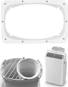 BoomBa AC Exhaust Hose Adapter Plate for DIY Window & Sliding Door Installation, Compatible with Midea Duo Dual Hose Portable Air Conditioner
