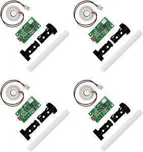 4Pcs USB Humidifieration Atomization Disc Micro Interface Atomization Drive Circuit Board DC 5V for DIY Home