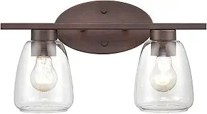 ML Lighting 2-Light Vanity Rubbed Bronze
