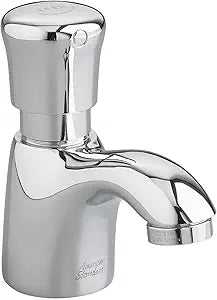 American Standard 1340119.002 Pillar Tap Metering Faucet with Extended Spout 0.5 GPM, Chrom