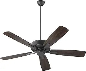 Quorum 4525-159 Ovation 52" Ceiling Fan, Matte Black