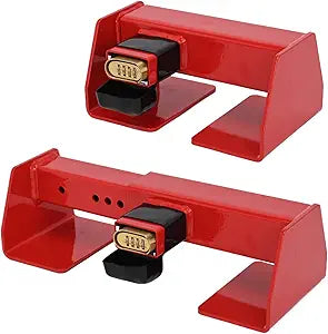 Equipment Lock Shipping Container Lock Heavy Duty Cargo Door Security Locks for Trucks, Semi Trailers & Vans, Storage Units, Powder-Coated Steel, Anti-Theft, Fits Vertical Bars 9-3/4 to 16 Apart