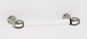 Alno A870-6-PN Royale Acrylic 6 Inch Center to Center Handle Cabinet Pull