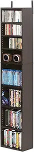 FURINNO Indo 8-Tier Media Tower, Espresso