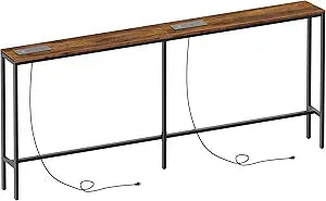 Bathola Sofa Table 80in - Vine with Metal Frame