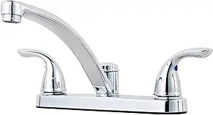 Pfister G135-7000 Series 2-Handle Kitchen Faucet, Chrome