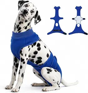 Dog Diapers Female MaleWashable Reusable Period Diapers & Belly Bands, Adjustable Abdominal Wounds Bandages for Heat Cycles & Incontinence, After Surgery, Anti-Harassment or Senior Dogs