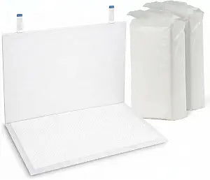 Two Tails Pet Company Disposable Pee Pads for Male Dogs 40 Count (2 Pack, 20 Pads Each)