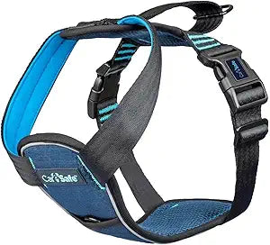 CarSafe Crash Tested Dog Safety Harness - Crash Tested to 32Kg/70lbs, Safely Secure Dog in the Car, Comfortable and Padded Design. for Toy, Small, Medium and Large Dogs (Size Medium)