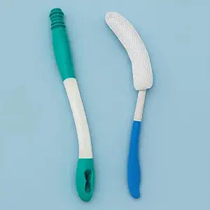 Extended Reach Toilet Wiping Aid & Long Handle Bath Brush