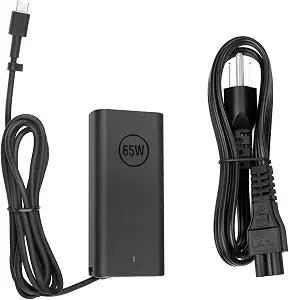 65W 60W USB C Charger Power Cord Compatible with Dell Pro 14 16 13 Plus PB13250 PB16250 PB14250 2 in1 Premium PA13250 PA14250 Rugged 14 13 RB14250 RA13250 P192G P191G P200G P199G