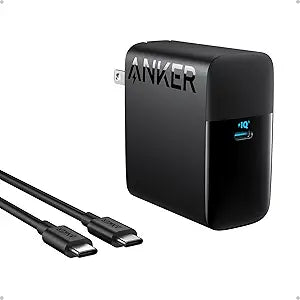 Anker Laptop Charger, Compact Foldable 100W USB C Charger with 5FT Cable