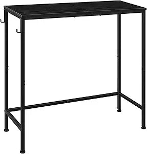 Console Table Narrow Long Sofa Table Entryway Table Black Front Door Console Table Thin Accent Tables for Entryway Hallway Table for Small Spaces Side End Table for Hallway, Bedroom, Living Room
