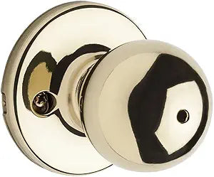 Kwikset 300P-326 Polo Privacy Door Locks Bright Brass by Bright Chrome Finish