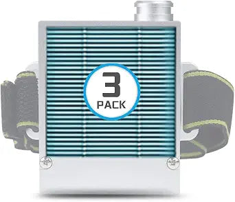4WDKING 3 PCS Air Purifier HEPA Filter Replacement for AM99 Air Filter Mask