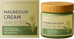 Total Relief Soothing Magnesium Cream with MSM & Arnica for Joint, Feet, Hands, Legs, Muscles & Waist Daily Care(1Pcs)