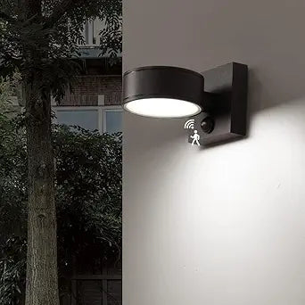 Motion Sensor Outdoor Lights, Aluminum Outdoor Wall Sconce, LED Porch Lights, Exterior Lighting fixtures, Waterproof 3000K/4000K/5000K Front Porch Light for Garage Enterway