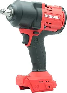 BESWELL 1/2-Inch Cordless Impact Wrench for Makita 18V 21V Battery, 885 Ft-Lbs Max Torque Brushless Electric Impact Gun for Car Repair and Tire Change, 4-Mode Speed (Tool Only) - CIW-112B1