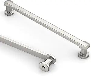 Asidrama 10 Pack 7.5 Inch(192mm) Brushed Satin Nickel Kitchen Cabinet Handles, Cabinet Pulls Kitchen Cabinet Hardware for Cupboard Drawer Handles Dresser Pulls