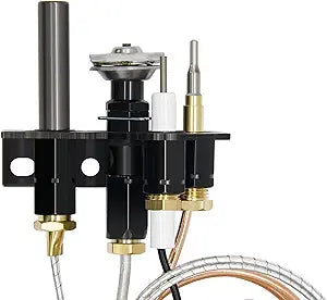 69L17 Pilot Assembly 108084-02 with Thermopile and Thermocouple, Compatible with Lennox Elite, IHP, Merit, Serefina, Superior, Astria Natural Gas Fireplaces Replace 69L1701, J4117, 904405