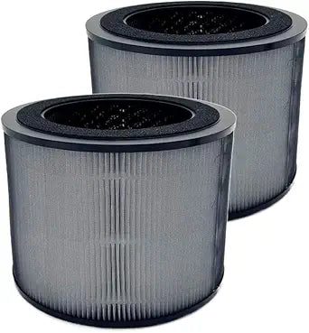 Replacement Air Filter DR-HAP002 Compatible With Dreo Macro Pro S DR-HAP002,for Toshiba CAF-Z40US AIR Purifier,H13 True HEPA Activated Carbon Filter(2-Pack)