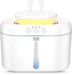 COO Humidifiers for Bedroom, 2L Top Fill Tank, 30H Runtime Cool Mist
