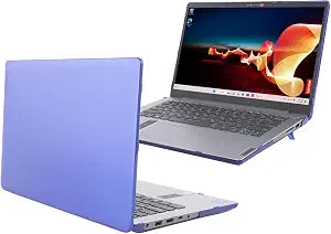 mCover Case Compatible ONLY for 2022-2024 14" Lenovo IdeaPad 1 Series(14ADA7 / 14ALC7 / 14AMN7 / 14IAU7 / 14IGL7 / 14IJL7) 14-inch Windows Laptops (NOT Fitting Any Other Models)- Blue