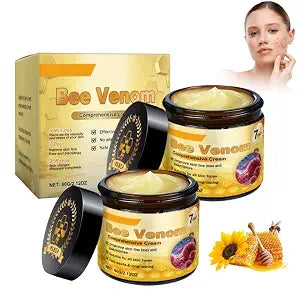 Bee Venom Comprehensive Cream, Bee Venom Skin Cream, Natural Skin Moisturizer for All Skin Types(2pcs)
