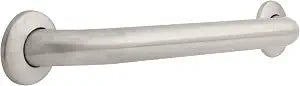 DELTA FAUCET 40118-SS Bath-and-Shower-Grab-Bars, 18", Stainless