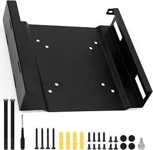 Mini PC Mount Compatible with Dell OptiPlex Micro ,Mini PC VESA Mount, Under DeskMount and Wall Mount, Fits MFF 7050 7010 7020 7080 5070 7060 7090 3060 3050 3090 3060 9020 Pro Micro Plus,1 Pack