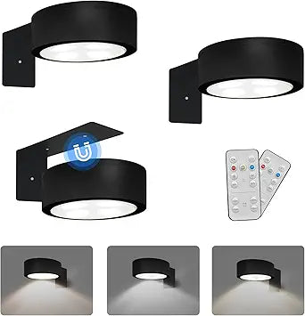 Xuolder Battery Operated Picture Lights Magnetic Paining Light with Remote