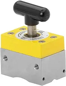 Magswitch MagSquare 165 Magnetic Welding Square Base Clamp Holder for Welding Kit, Tools, Supplies and Accessories, Magnet Switch with On/Off Capabilities, 150 lb Holding Force, black