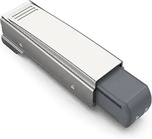 Cabinet Hinge Damper(Pack of 20),Straight Arm Full Overlay Hinge for Doors, Nickel Plated Finish use for 973A0500.01x20 973A