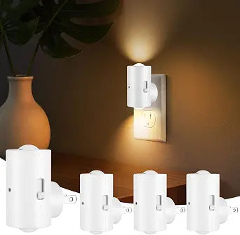 BMXKPO LED Night Lights Plug into Wall,2700K Warm White,Dimmable