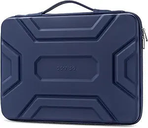 DOMISO 15.6 inch Laptop Sleeve, Shockproof and Waterproof EVA Protective Laptop Case, Laptop Sleeves for 16" MacBook Pro/Max M2 M1 2019-2023,15"-16" HP Dell Asus Laptop,Dell XPS 15, Dark Blue