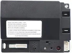 6V Electronic Ignition IPI Fireplace Control Module Compatible with Heatilator, Heat N Glo, Quadra-Fire Fireplaces Replaces 2166-347, 2166-307