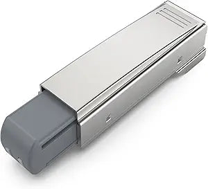 Onemake 20 Pack Soft Close Motion Damper Mechanism for Full Overlay Hinges, Smooth Slow Straight-Arm, Clip Top Retrofitting Attachment, Cabinet Door Concealed Replacement Hardware Accessories