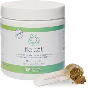 Flo Cat Cranberry Supplement for Cats by Veterinarian Recommended Solutions - Bladder Control for Cats - Urinary Tract Support - Cranberry Chews - Immune & Gut Support