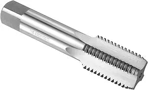 uxcell Hand Bottom Tap 1"-1/2"-6 BSW 2B Thread Bottoming Style Threading Taps High Speed Steel HSS6542 Straight Flutes Screw Tapping Tool