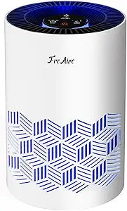 FreAire Air Purifiers for Bedroom Up to 1086 Ft┬▓, Air Purifiers for Home with Lights, HEPA Air Purifier Removes Dust Smoke Pollen Dander Smell, for Home/Pets/Bedroom