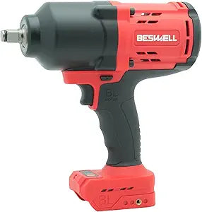 BESWELL 1/2-Inch Cordless Impact Wrench for Dewalt 20V Battery, 1256 Ft-Lbs Max Torque Brushless Electric Impact Gun for Truck Repair and Heavy Equipment, 4-Mode Speed (Tool Only) - CIW-112C-DW