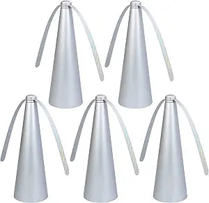 PIOPIAONIU 5 Pcs Table Fly Fans for Indoor and Outdoor Food Fans for Restaurant,Home Party