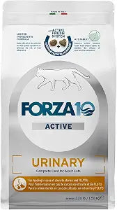Forza10 - Cat Food, Vet-Apoorved Pet Food for Urinary Health and UTI Support, Non-GMO, Fish Flavor, Made in Italy (3.3 lb)